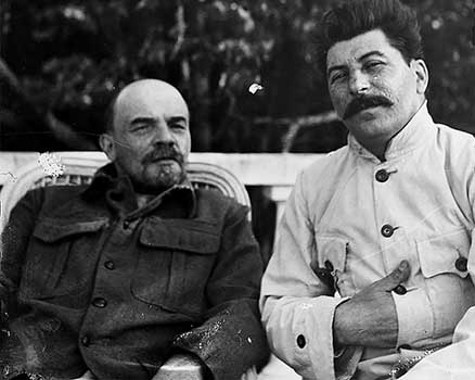 Vladimir Lenin & Joseph Stalin (1922)