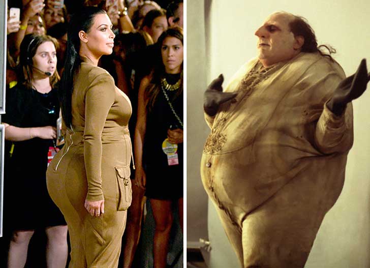 Kim Kardashian Looks Like The Penguin From Batman Returns.