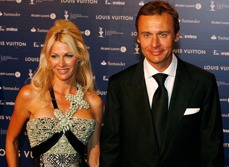 Ernesto Bertarelli, the owner of biotech firm Serano, married to - Kristy Bertarelli