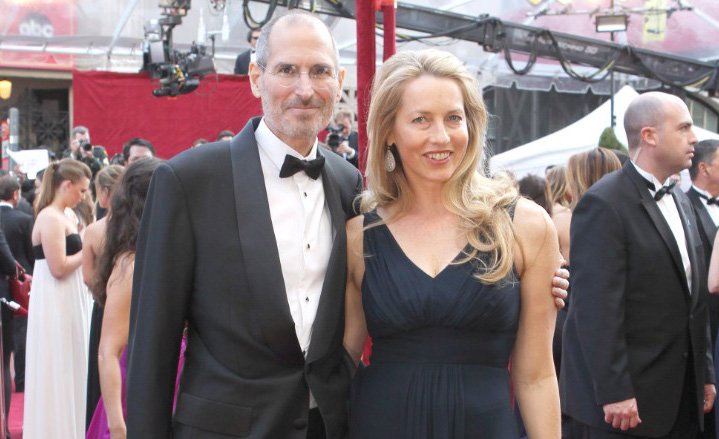 Steve Jobs, Co-Founder of Apple married to - Laurene Powell Jobs
