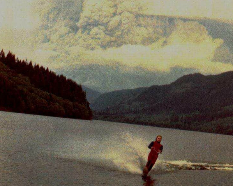 Moments After The Eruption