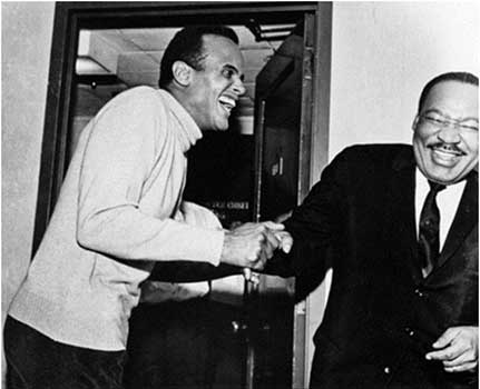 Harry Belafonte Makes MLK Laugh (1960s)