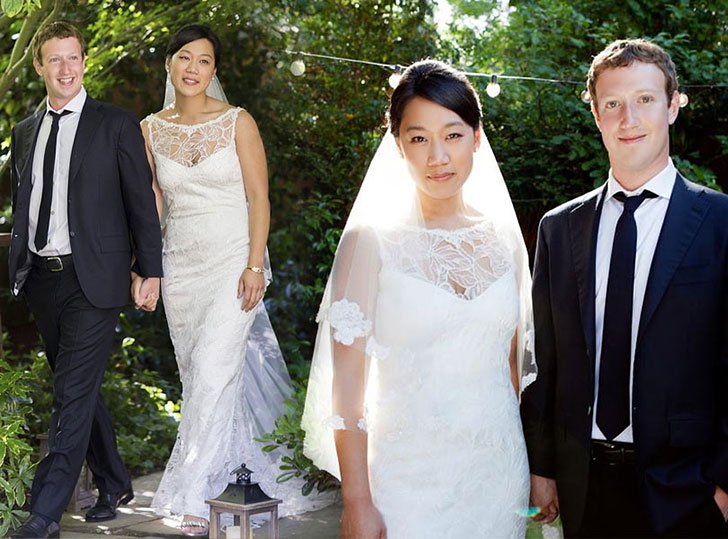 Mark Zuckerberg, C0-Founder of Facebook married to - Priscilla Chan