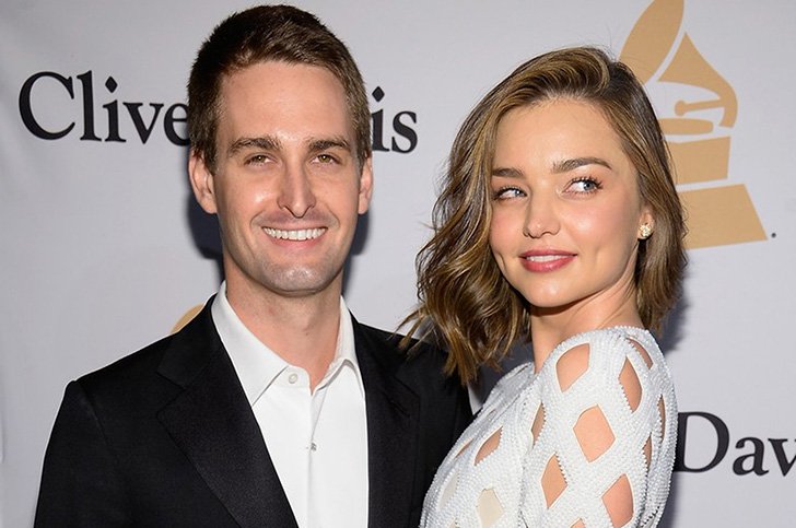 Evan Spiegel, the founder of Snapchat, married to - Miranda Kerr