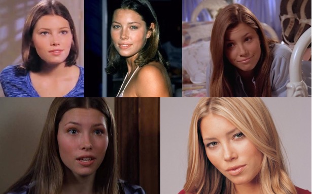 Jessica Biel Then