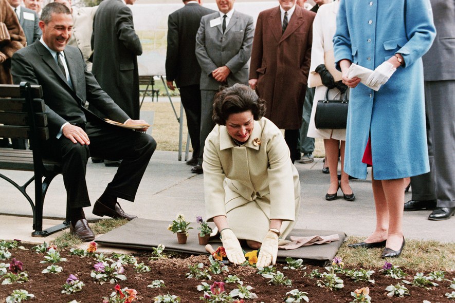 Lady Bird Johnson, 1965