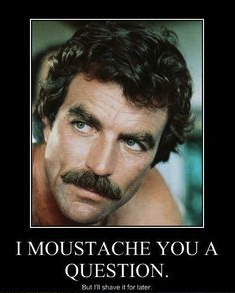 Starring Tom Selleck's Mustache