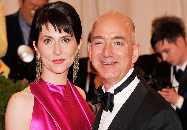 Jeff Bezos, Founder of Amazon, married to - Mackenzie Bezos