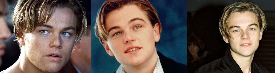 Leonardo DiCaprio Then
