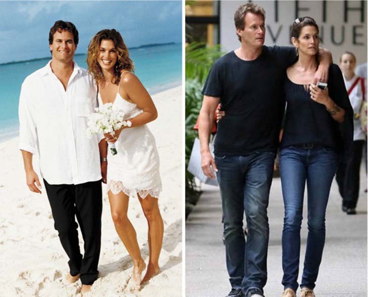 Cindy Crawford and Rande Gerber