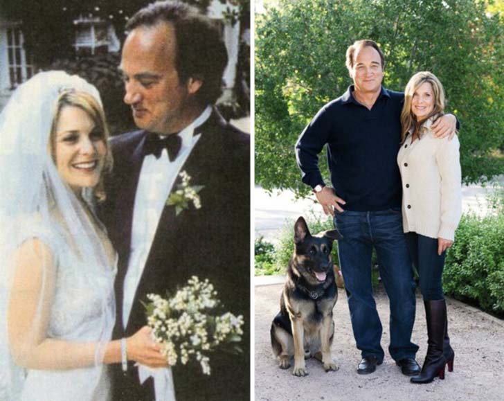 James Belushi and Jennifer Sloan