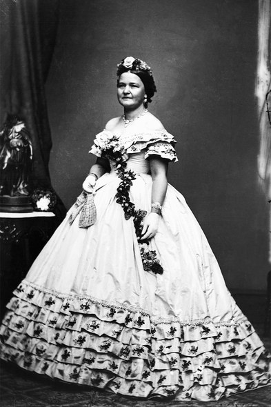 Mary Todd Lincoln, 1861