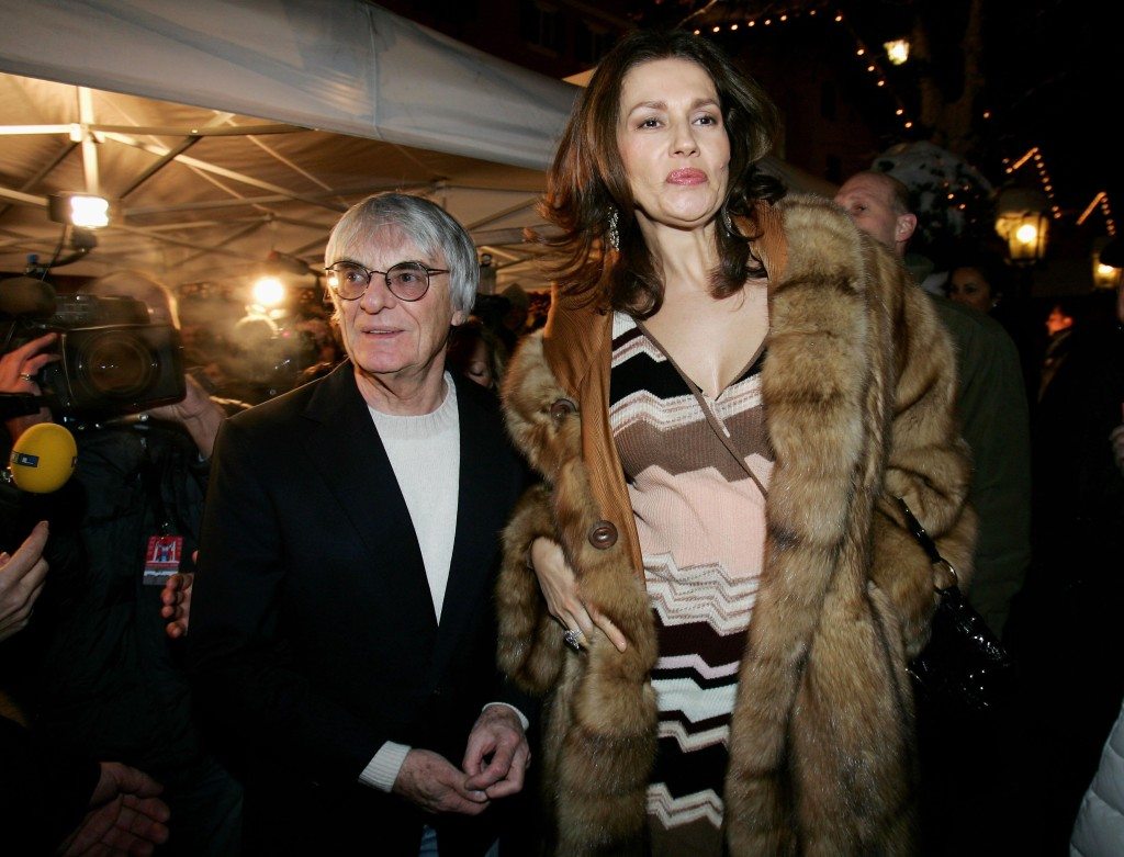 Bernie and Slavica Ecclestone