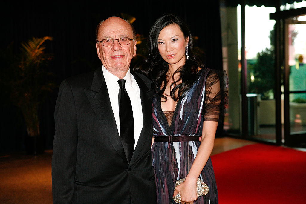 Rupert Murdoch and Wendi Deng