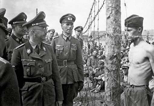 Jewish Man Stares Down Nazi General Himmler