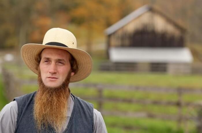 The Amish Are Known For Their Beards, But Never Have Mustaches