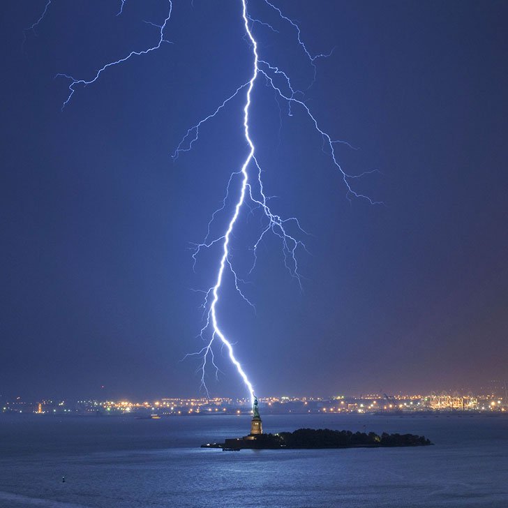 The Statue of Liberty gets a recharge.