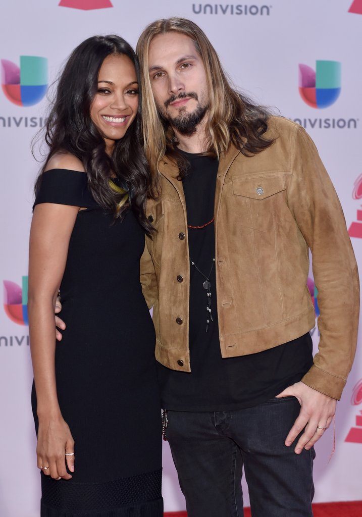 Zoe Saldana&Marco Perego