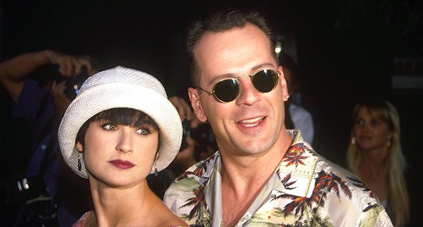 Demi Moore&Bruce Willis