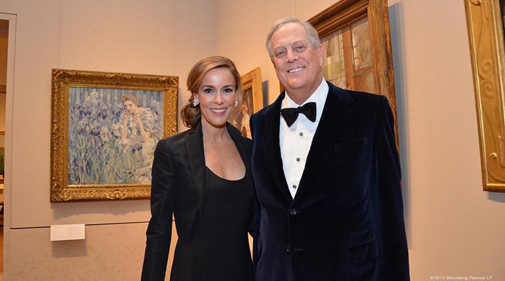 David Koch, the vice president of Koch Industries married to -Julia Koch